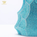 K9 ジュビリー クリスタル ブランデー ブルー・トパーズ スワロフスキー 0030