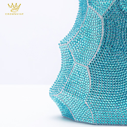 K9 ジュビリー クリスタル ブランデー ブルー・トパーズ スワロフスキー 0030